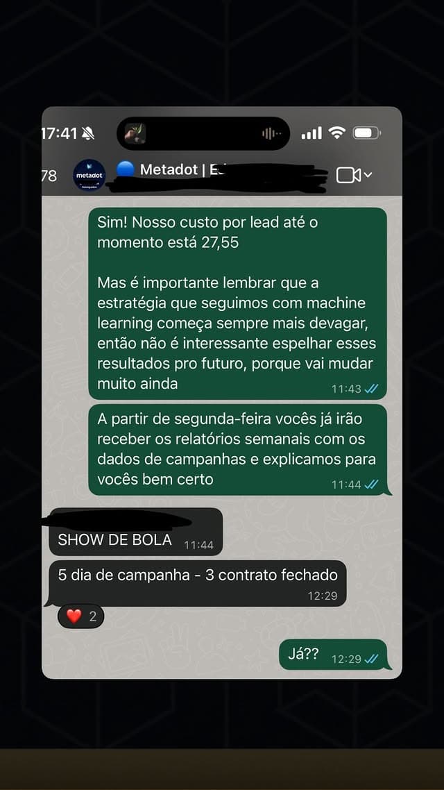 Depoimento de Escritorio Parceiro